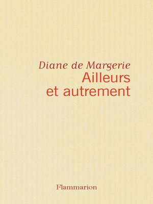 cover image of Ailleurs et autrement